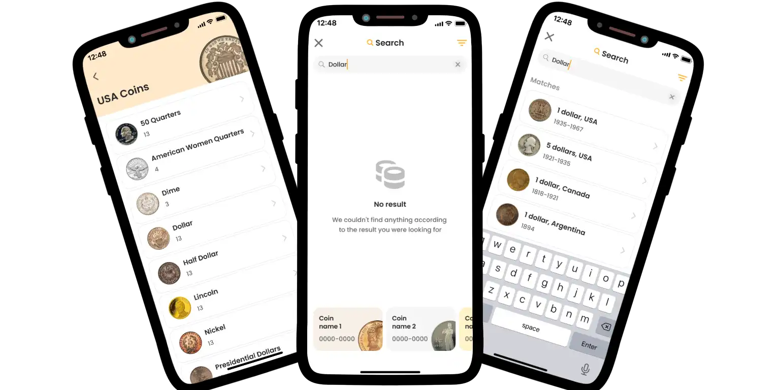 Coin ID Scanner’s interface.