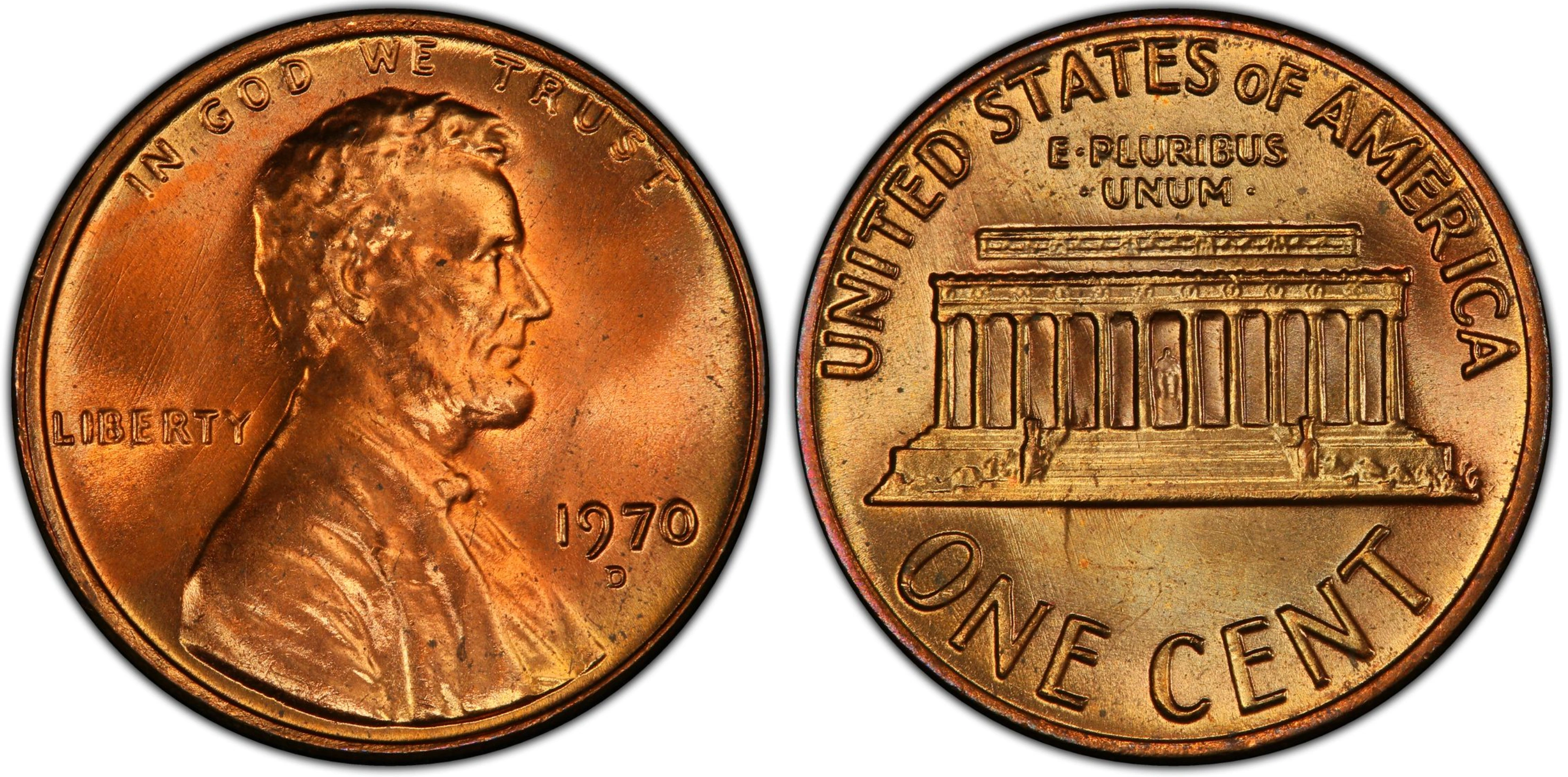 1970 D Penny